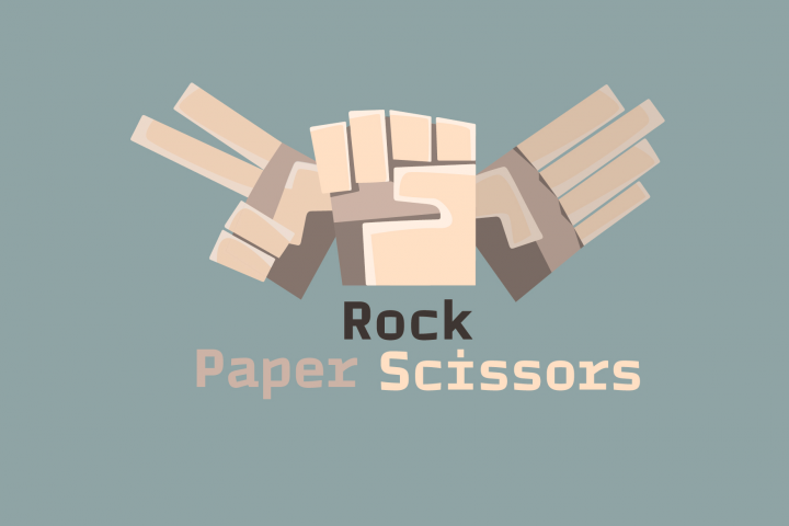Разработка логотипа для турнира по "Камень, ножницы, бумага"