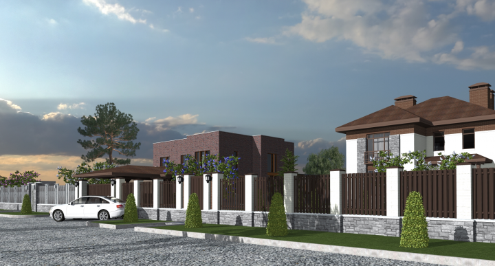 Комплексная застройка в Домодедовском р-не