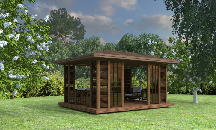 Беседка в Домодедовском р-не