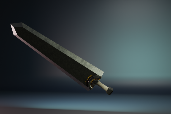 Меч Гатса из аниме