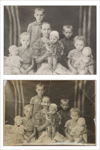 Восстановление старой фотографии
