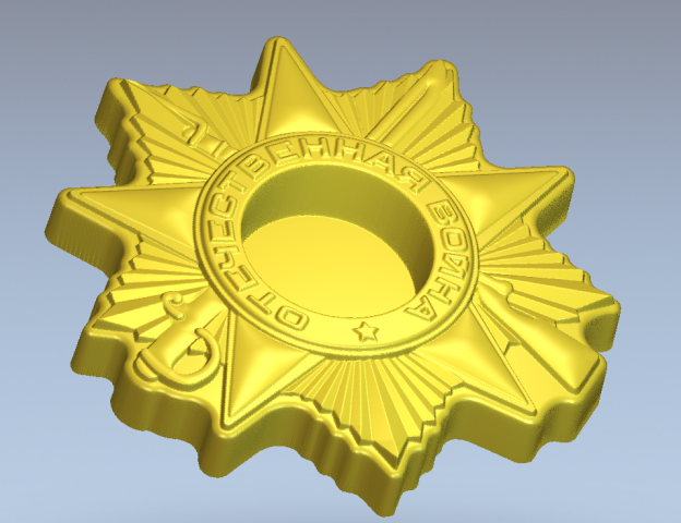 Подсвечник к 9 мая для свечей-таблеток