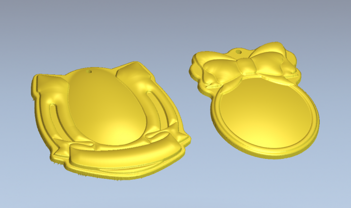 Брелки новогодние