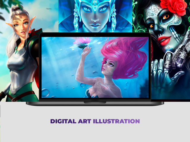 digital art illustration
