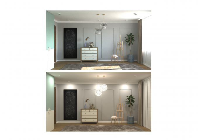 Визуализация детской комнаты в программе 3Ds max