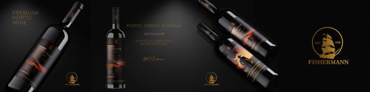 Дизайн этикетки премиального портвейна