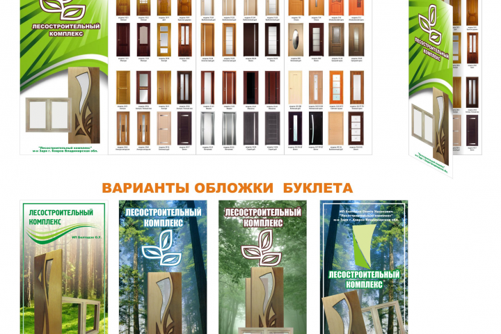 Буклет "Лесостроительный комплекс"