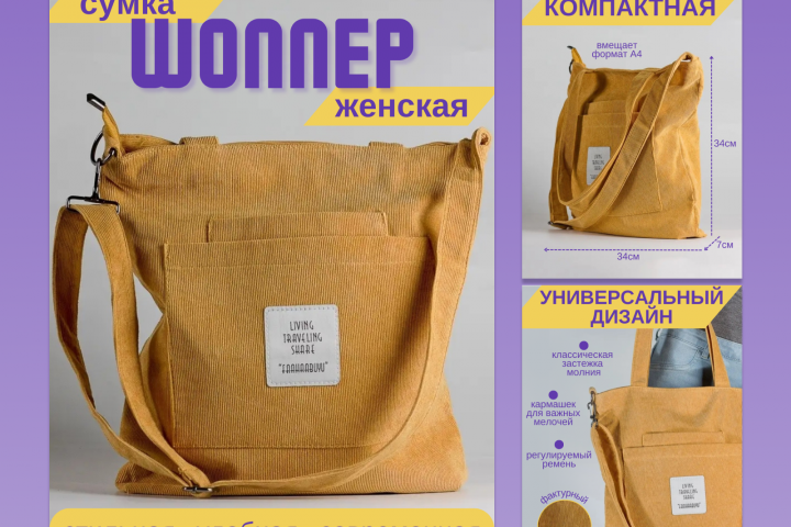 Инфографика "Шопер"
