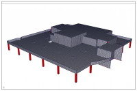 Расчет несущей способности плиты (Scad)