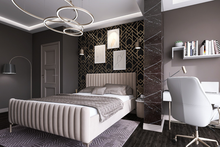 Интерьер спальни