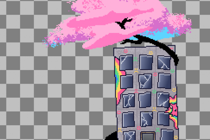 пиксельные иллюстрации