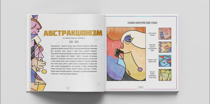 "ХХ столетие глазами художника" : Абстракционизм
