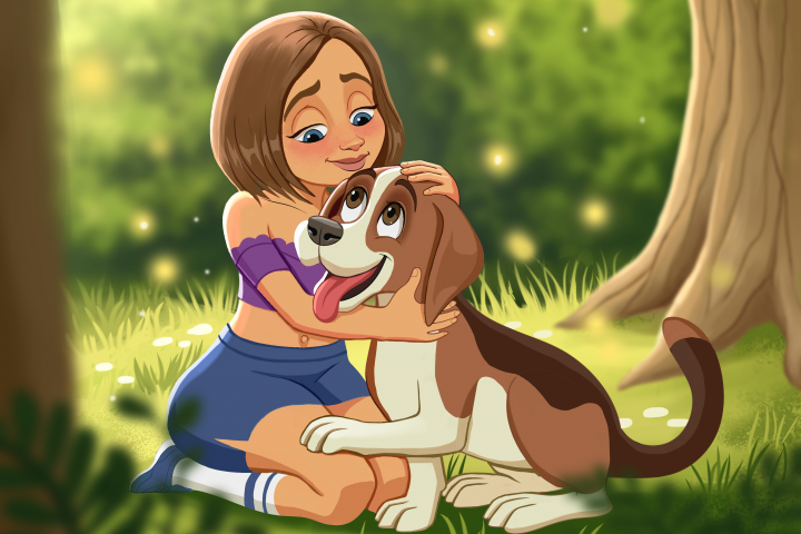 иллюстрация для детской книги