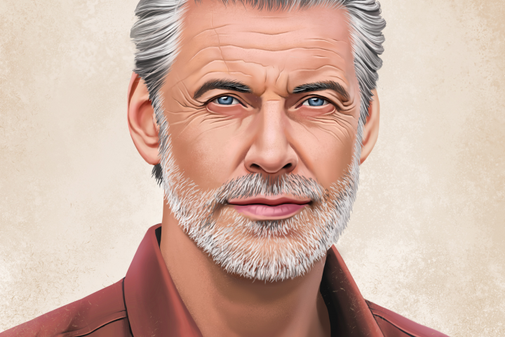 Портрет в полу-реалистичном стиле