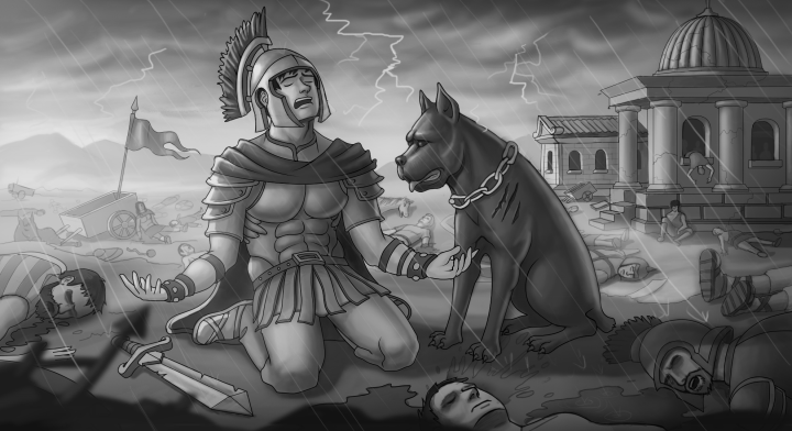 Иллюстрация Черно-белая