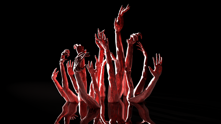 Crimson Hands (Blender 3D)