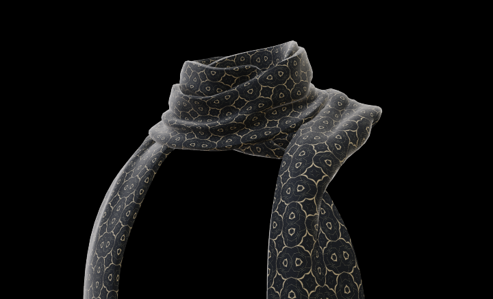 Паттерн на шарфе