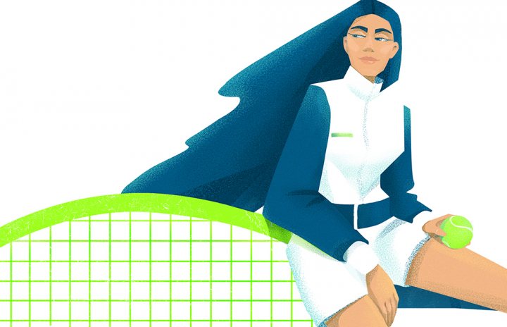 Теннисистка