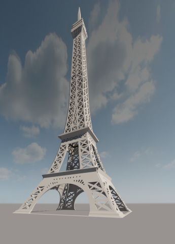 Эйфелева башня в Revit