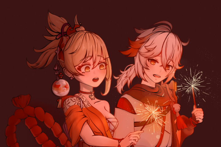 2 персонажа