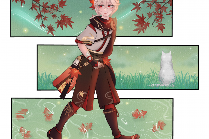 Цветной комикс