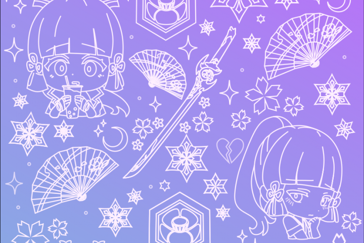 Фон для тг в векторе