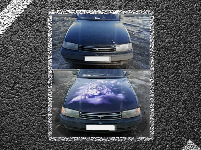 оклейка авто виниловой плёнкой