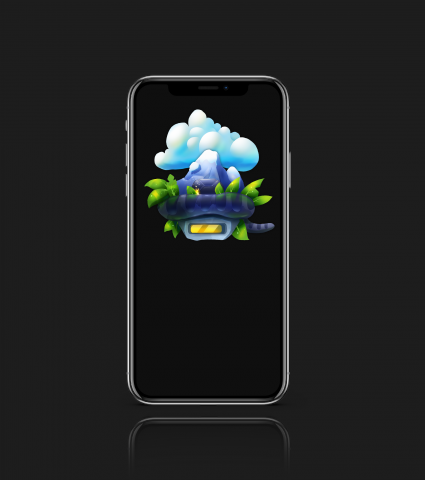mobile game "snake" load screen