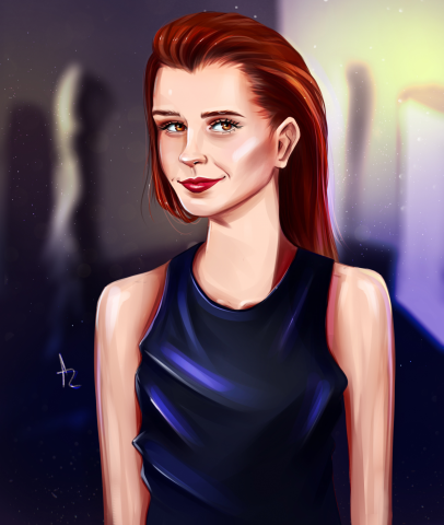 Рисунок с фоном