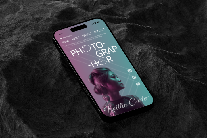 Первая страница сайта