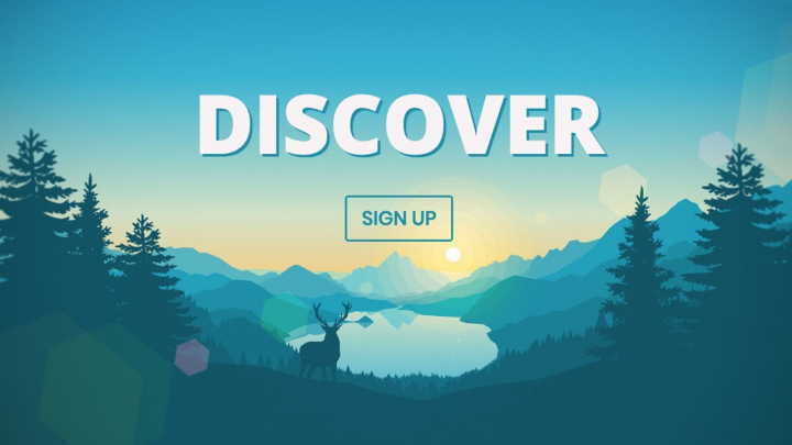 Discover сайт стиль мульт