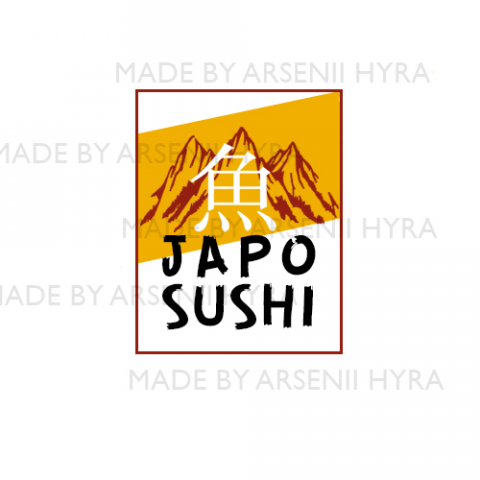 Логотип для суши(ресторан, доставка)
