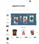 Сайт для итальянского магазина маек