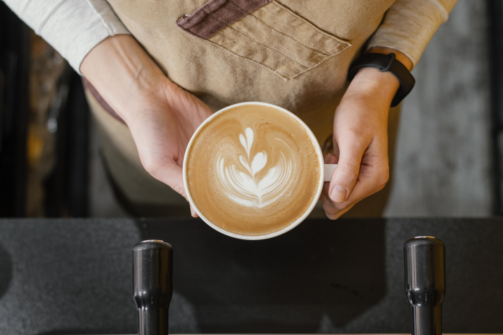 Адаптивная верстка лендинга кофейни.