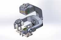 Разработка 3D-модели гиростабилизированной трехосной головки