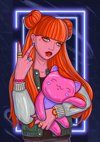 Аватар или баннер для twitter, discord, telegram