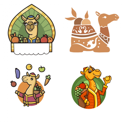 Логотип продуктовой лавки