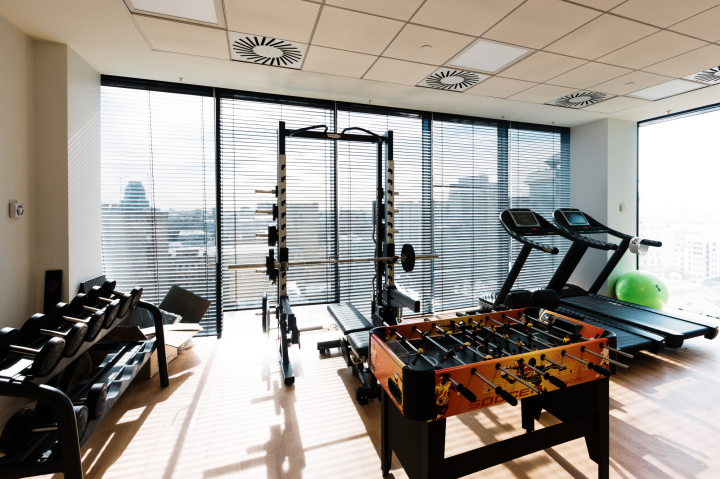 Тренажерный зал компании
