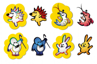 Животные (для наклеек)