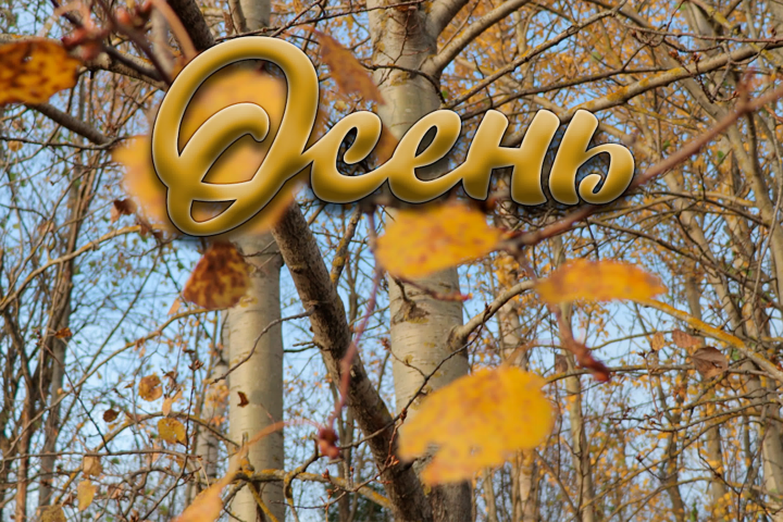 Осень