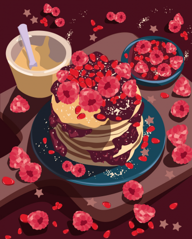 Иллюстрация еды