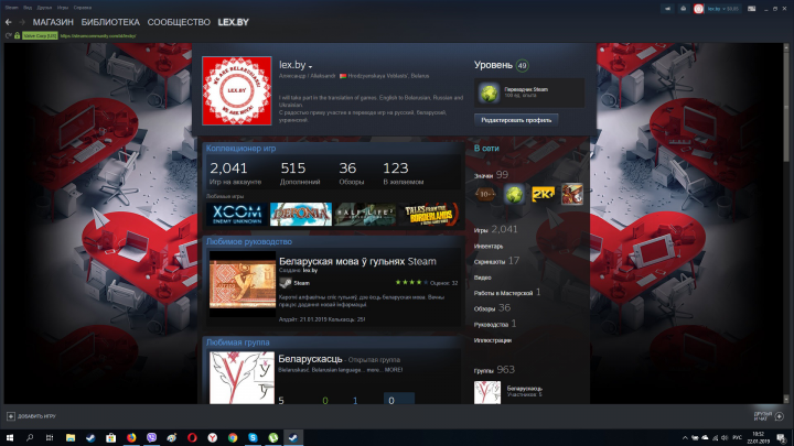 Локализатор-модератор Steam