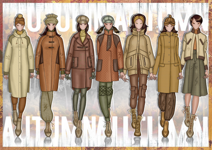 Fashion sketches sample