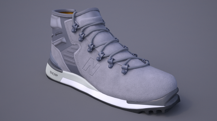 Low-poly обувь