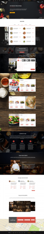 Design restaurant website