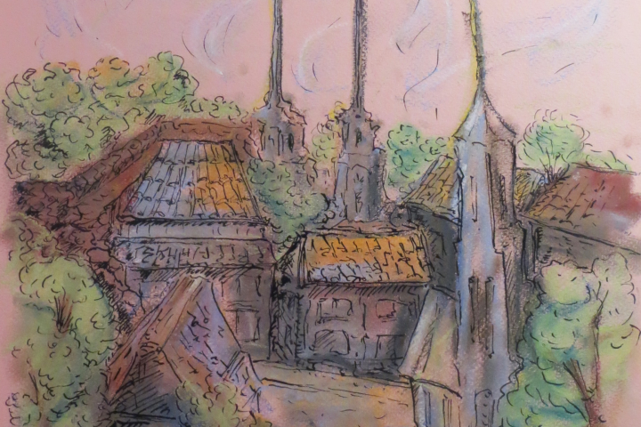 вид на исторический Честер