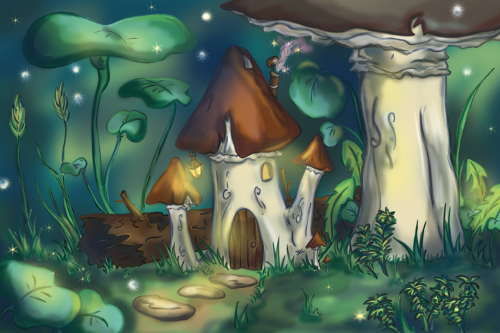 лесной домик