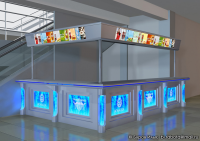 ПРОЕКТ БАРНОЙ СТОЙКИ ДЛЯ "COCA-COLA" И ТЦ "ТРИ КИТА"