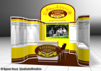 СТЕНД КФ "ХЛЕБНЫЙ СПАС" НА "WORLD FOOD MOSCOW 2008" (ВАРИАНТ 2)