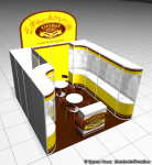 СТЕНД КФ "ХЛЕБНЫЙ СПАС" НА "WORLD FOOD MOSCOW 2008" (ВАРИАНТ 2)